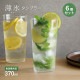 タンブラー 薄氷 370ml 6個セット 日本製 東洋佐々木ガラス（B-21112CS）