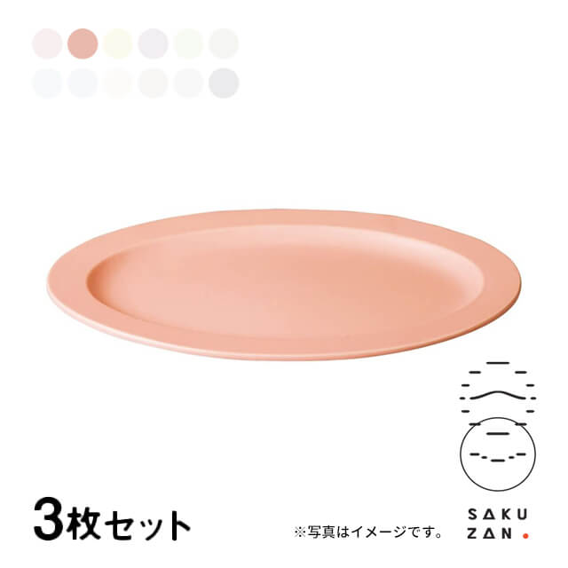 sakuzan 24cm 10枚セット SAKUZAN 作山窯 オーバル プレート M 3枚セット 24cm Sara DAYS