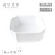 重箱 16cm 隅切重箱 白 小田陶器（P52101）