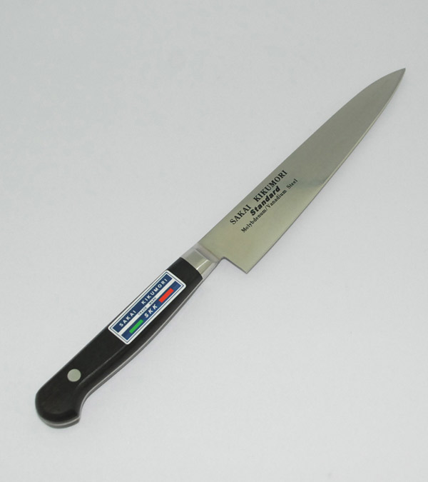 堺菊守 スタンダード（口金付）ペティーナイフ 150mm（R-115）