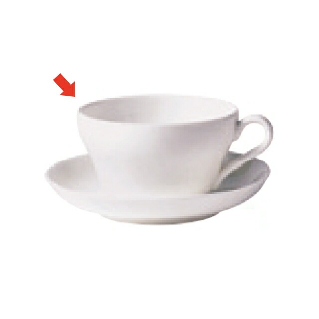 ウェッジウッド ティーカップ 250cc 6個セット ホワイトコノート WEDGWOOD（536100-3280）