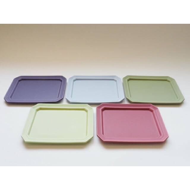風景画の皿 3枚セット 約20cm 風景画の皿 3枚セット 約20cm 桜の風景の陶器皿3枚