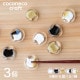 coconeco craft 箸置き 3個 全5種 白 黒 茶 ブチ黒 ブチ茶 アデリア/石塚硝子(F-79711・F-79712・F-79713・F-79714・F-79715)