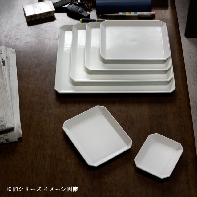 スクエアプレート 270 ホワイト 3枚セット 1616/arita japan TYStandard（192TYSP-270WH）