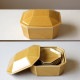 重箱 15cm 隅切重箱 うす飴 小田陶器（P52202）