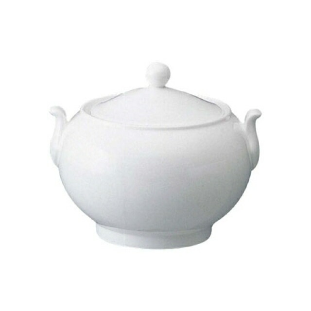 ウェッジウッド シュガーポット 2個セット ホワイトコノート WEDGWOOD（536100-3710）