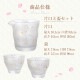 プレミアム酒器セット 桜 専用箱付き プレミアムニッポンテイスト The Premium Nippon Taste 盃 片口 アデリア 石塚硝子（S-6360）