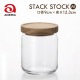 保存容器 ガラス スタックストック M 680ml アデリア 石塚硝子（M-6255）