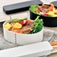 弁当箱 曲げわっぱ 小 1段 500ml モノトーン マットブラック たつみや HAKOYA（30300）[KU] 4964026303001