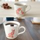 温感グレーズ 猫マグ ネコMug 選べる5種の猫柄 丸モ高木陶器（0771-010-01・0771-006-01・0771-008-01・0771-010-09）