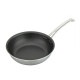 中尾アルミ ND-9M キングフロンフライパン深型 24cm オール熱源対応 IH対応（5094317）07-0097-0503