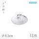 食器皿 小蓋 φ9.5cm 12枚 フタ 9.5 吉沼硝子（W7295）