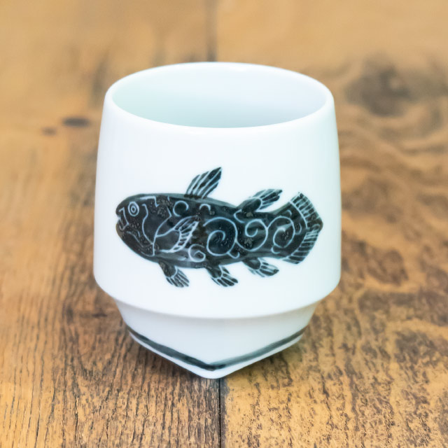 KIHARA 香酒盃 シーラカンス Lサイズ 専用化粧箱入（429L-106）