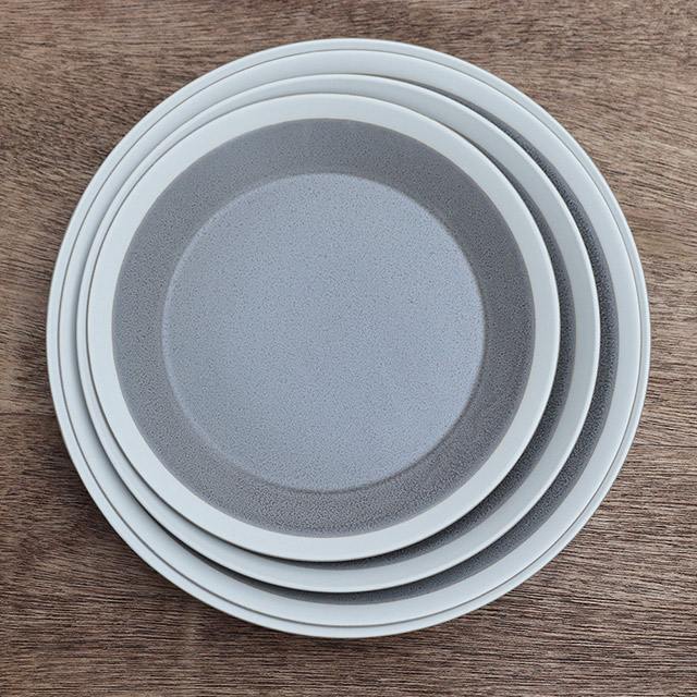 木村硝子店 プレート dishes 200 plate 4枚 ink blue イイホシユミコ