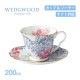 ウェッジウッド ティーカップ＆ソーサー 200cc バタフライ ブルーム ブルー＆ピンク WEDGWOOD（5C107800047）