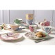 ウェッジウッド ティーカップ＆ソーサー 200cc バタフライ ブルーム ブルー＆ピンク WEDGWOOD（5C107800047）