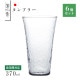 タンブラー 370ml 6個セット 薄葉 日本製 東洋佐々木ガラス(B-21312CS)