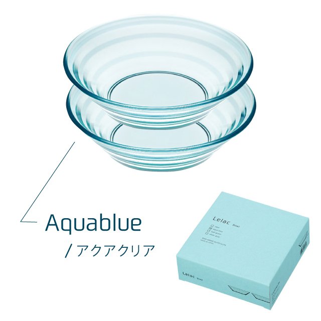 ルラック ボール2個入 全4色 東洋佐々木ガラス（P-53305-JAN/AQ-JAN/GG-JAN/SS-JAN）