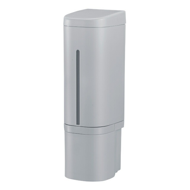 ディスペンサー 液体タイプ 500ml グレー HOVER ホバー リッチェル マグネット 下から出てくる [KU] 4945680100380