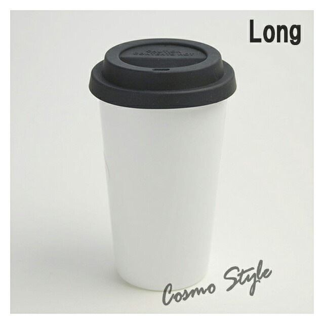 サーモタンブラー ロング ブラック 320ml 二重構造 GCC（GTTLBK）