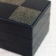 重箱 6.5寸/7.0寸 2段/3段用 彩重 艶消黒 地紋金市松 抗菌加工（COS-094-2）