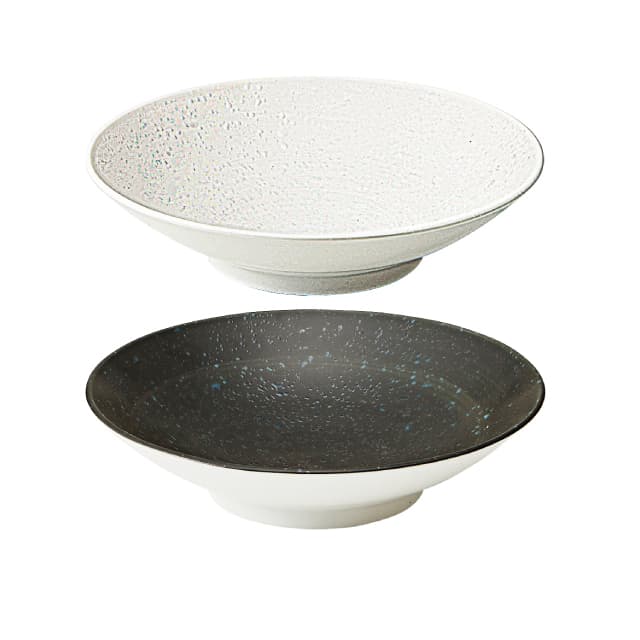 クープボウル 24.5cm 2個セット 選べる2色 DAY&NIGHT （4A095-12・4A098-12）