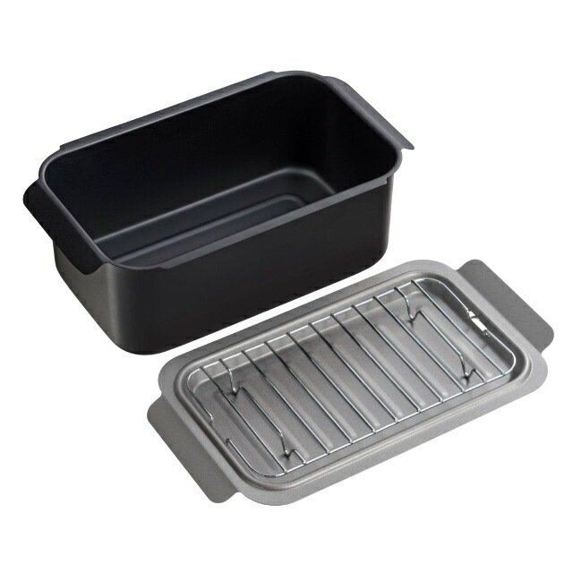 天ぷら鍋 角型 IH対応 3点セット アミ付き ポコフリット 和平フレイズ