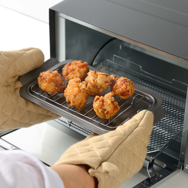 天ぷら鍋 角型 IH対応 3点セット アミ付き ポコフリット 和平フレイズ