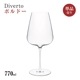 ボルドー 770ml 単品売り・6個セット・24個セット Diverto ワイングラス Rona ディベルト ロナ（DKC-22283）赤ワイン クリスタルワイングラス マシン製法
