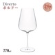 ボルドー 770ml 単品売り・6個セット・24個セット Diverto ワイングラス Rona ディベルト ロナ（DKC-22283）赤ワイン クリスタルワイングラス マシン製法