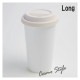 サーモタンブラー L 二重構造 ホワイト 320ml 蓋付き GCC（GTTLWH）