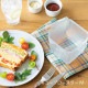セラベイク キューブロースターM 800ml Cera Bake アデリア 石塚硝子（K-9577）