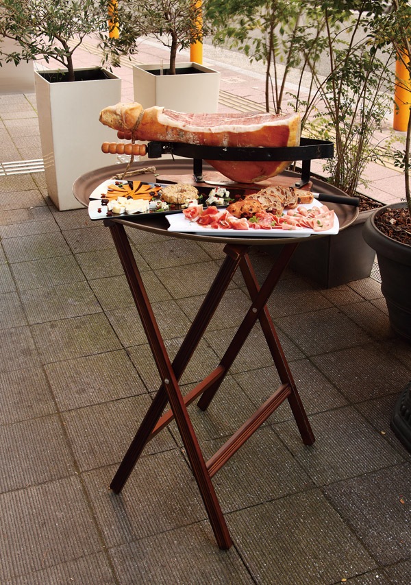 カーライル グリップタイト オーバルサービストレー 80cm タン 6個（CR-7665）