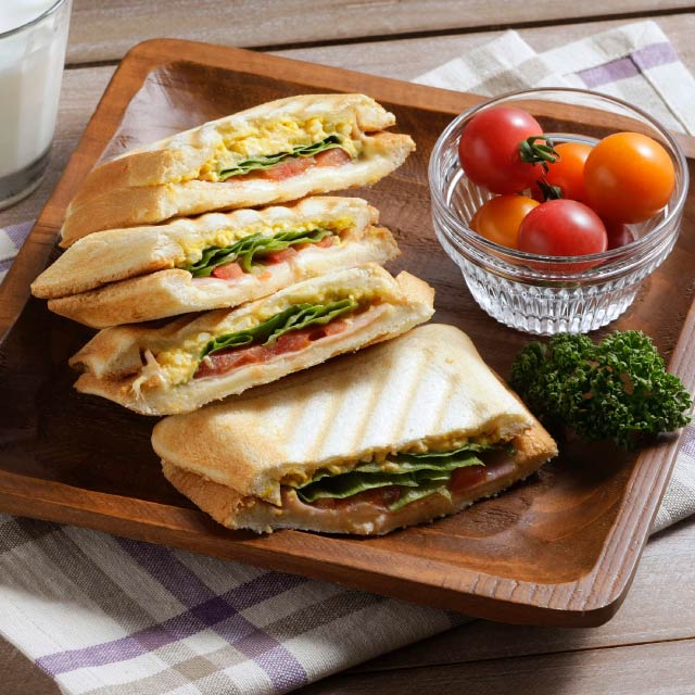 ホットサンドメーカー グリルdeクック ホッとサンドパン 日本製 下村企販 [KU] 4957423078689