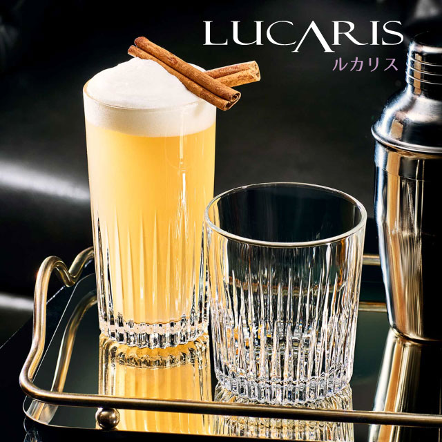 ロックグラスセット 295ml 350ml 選べる2タイプ LUCARIS ルカリス（RNZ3101・RNZ3103）