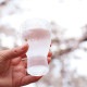 酒グラス ペアセット 桜 100ml プレミアムニッポンテイスト アデリア 石塚硝子（S-6063）