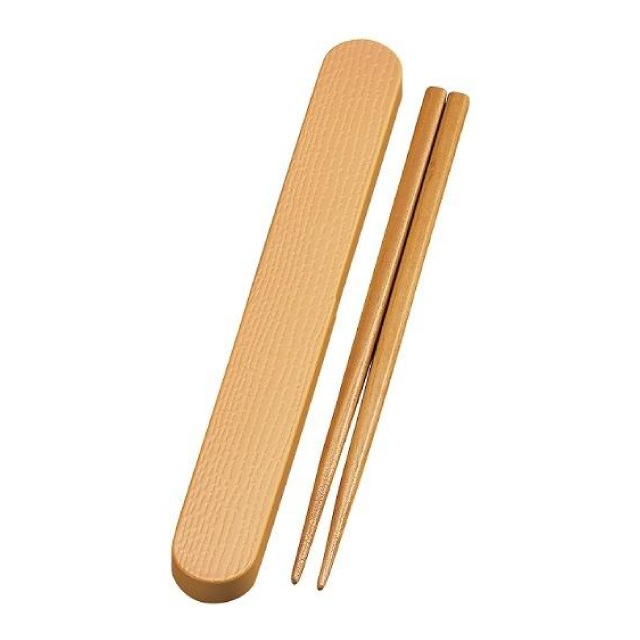 わっぱ箸箱セット 18cm ベージュ たつみや HAKOYA（33343）[KU] 4964026333435