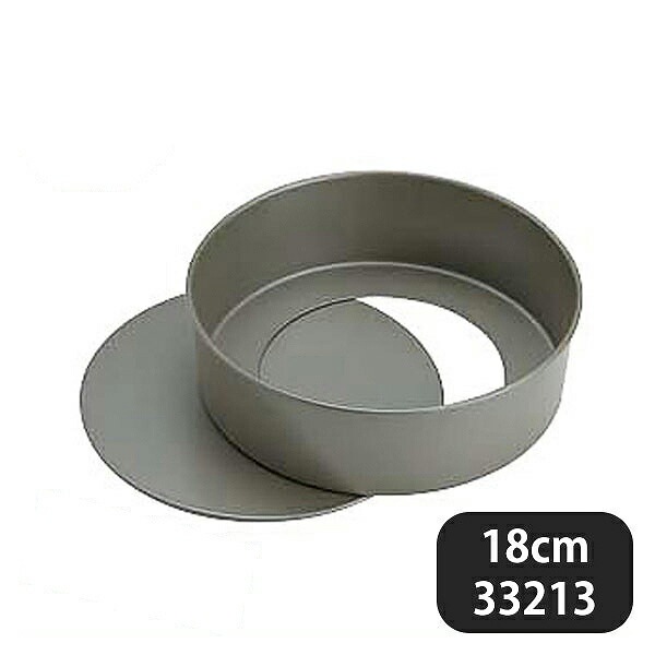 ベイクウェアー チーズケーキ底取型 18cm 33213（330078）07-0435-0501