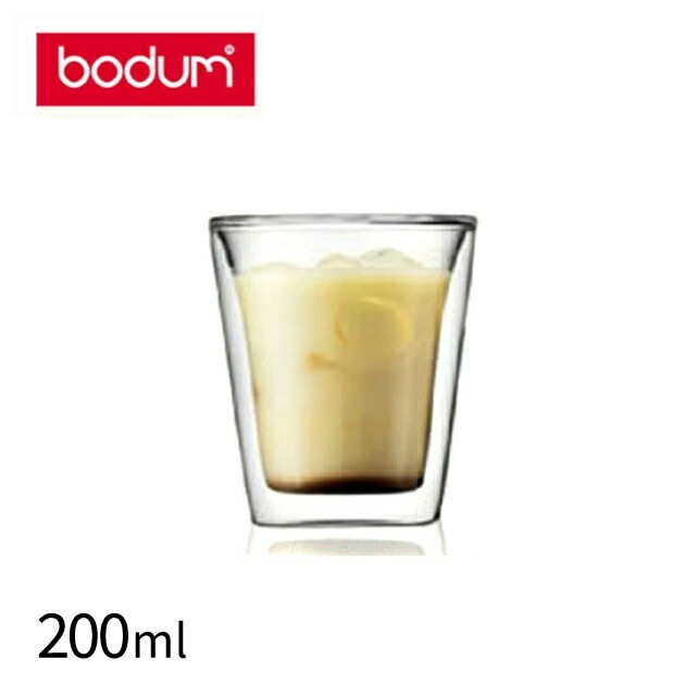 ボダム キャンティーン Wウォールグラス 10109-10 2PCS 200ml（RBD0202）1-2296-0302 bodum ギフト