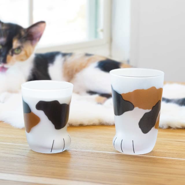 タンブラー 子猫 ミケ 230ml ここねこグラス coconeco アデリア 石塚硝子（6676）