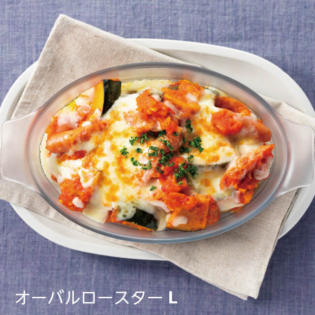 セラベイク CeraBake オーバルロースター L 850ml Cera Bake アデリア 石塚硝子（K-9587）