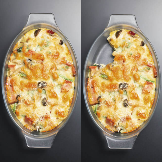 セラベイク CeraBake オーバルロースター L 850ml Cera Bake アデリア 石塚硝子（K-9587）