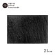 日比野陶器 黒陶 21cm  ワイドロングプレート 2個セット（H07-052-279）