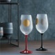 グラス 日月ステムペアセット 210ml アデリア 石塚硝子（S-6256）