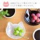 coconeco craft 小皿 全5種 白 黒 茶 ブチ黒 ブチ茶 専用箱付 アデリア/石塚硝子（F-79706・F-79707・F-79708・F-79709・F-79710）