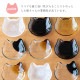coconeco craft 小皿 全5種 白 黒 茶 ブチ黒 ブチ茶 専用箱付 アデリア/石塚硝子（F-79706・F-79707・F-79708・F-79709・F-79710）