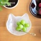 coconeco craft 小皿 全5種 白 黒 茶 ブチ黒 ブチ茶 専用箱付 アデリア/石塚硝子（F-79706・F-79707・F-79708・F-79709・F-79710）