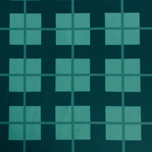 【送料無料】グリーンチェックA コストモオリジナルプリント生