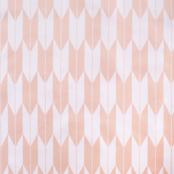 【送料無料】矢絣（薄桃×白） コストモオリジナルプリント生地