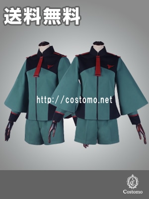 【送料無料】水星風　青緑×ワインレッド衣装　ミオリネ　